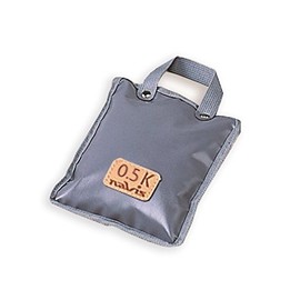 As One 0-620-12 Sandbag, Handbag, 17.6 oz (500 g), 6.1 x 5.1 inches (180 x 130 gray