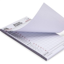 Yellow Mountain Imports 3-Pack Mexican Train and Chicken Foot Dominoes Scorepad - 180 Sheets