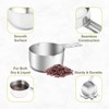BERYLER 1PCS 2Cup (480ml, 16oz) Single Measuring Cup, Etched Inner