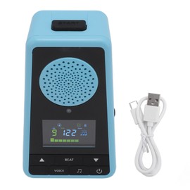 AM 718 Rechargeable 2 in 1 Electronic Digital Metronome 1300mAh Battery 30 to 260bpm Bluetooth Speaker Metronome for Ukulele