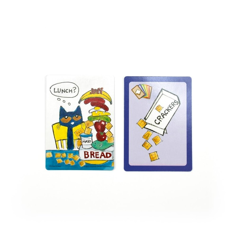 Pete The Cat Big Lunch Card Game Tin