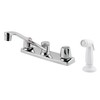 Pfister Pfirst Series Kitchen Faucet 2-Handle Chrome with Sprayer, G1354000