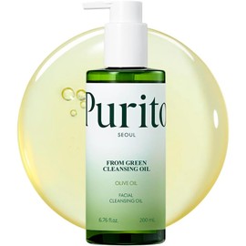 PURITO aceite limpiador facial 200 ml - cleansing oil coreano con aceites naturales - desmaquillante en aceite para limpieza profunda y suave - skincare coreano