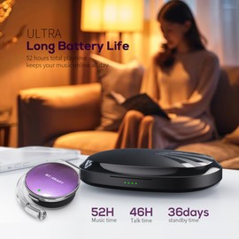 BEVCEFCC Ear Hook Earbuds Bluetooth 5.4 Secure Fit Wireless Headphones, Open-Ear Design with Over-Ear Hooks, 52H Playtime, HD Mic Bluetooth Headphones Connect 2 Devices for Work