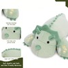KOWSI® Microwavable & 2 LB Weighted Stuffed Triceratops Animals Plush