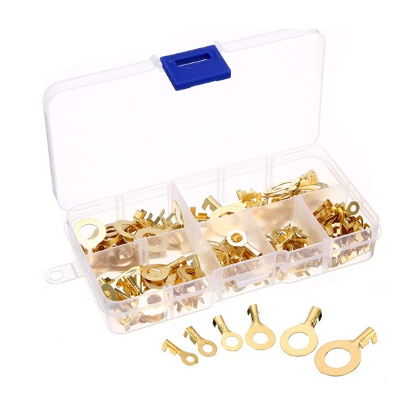 YFFSFDC 150pcs Round Terminal Set M3 M4 M5 M6 M8
