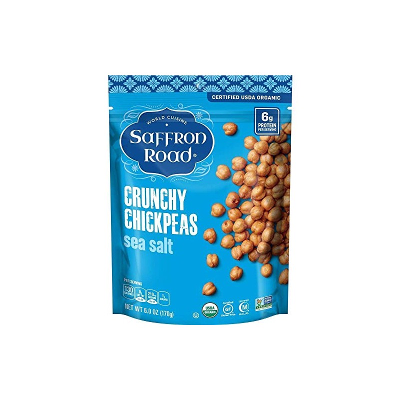 Saffron Road Sea Salt Crunchy Chickpeas