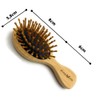 Bamboo hair brush for children