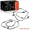 A-Premium 2PCS Rear ABS Wheel Speed Sensor Compatible with Jeep