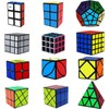 Ahyuan Speed Cube Set 12 Pack Magic Speed Cube Bundle