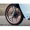World Walk Super Cub C125 Rim Sticker Neon Lemon rim-1_lem