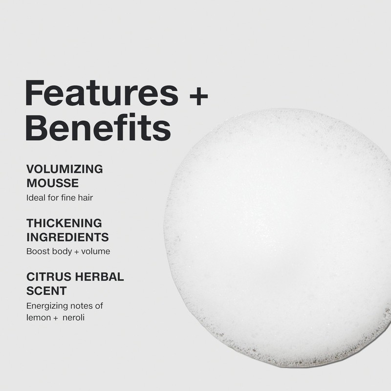 Paul Mitchell Extra-Body Sculpting Foam, Adds Fullness, Touchable Finish, For