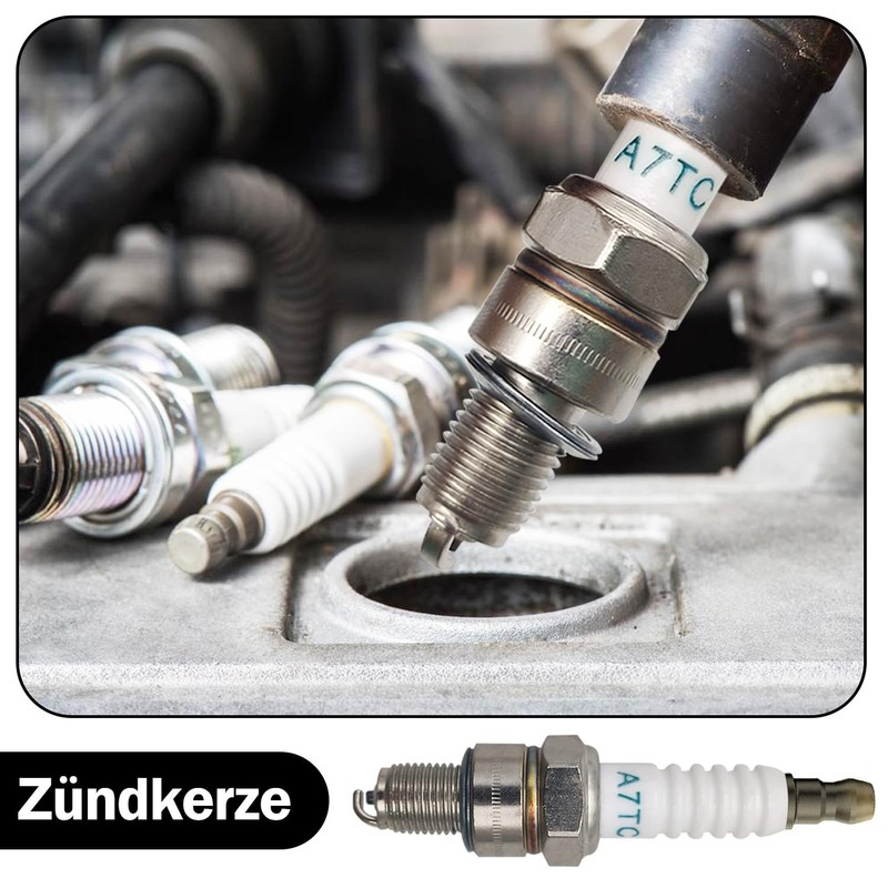 A7TC 139 Spark Plug, Nickel Alloy Spark Plug Set, 2