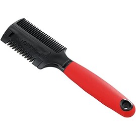 Ferplast Double comb with razor for dogs GRO 5991, 18,3 x 4,5 x h 1,8 cm