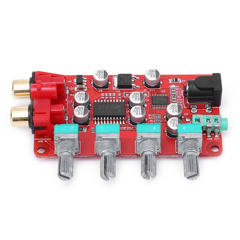 PT2315E Audio Processor Board Tone Adjustment Module Potentiometer Fixed High