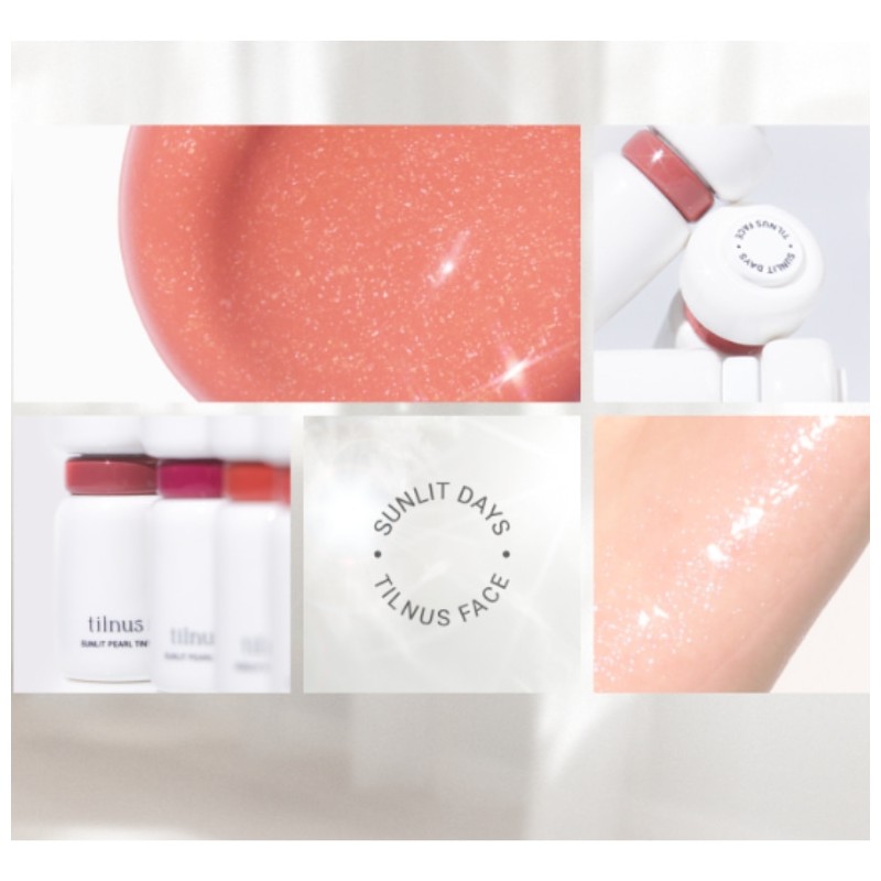 TILNUS Sunlit Pearl Tint 3.3g, Color:06 Real Raspberry