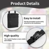 Waterproof Bicycle Bag Handlebar Black, Foldable Handlebar Bag for E-Bikes,