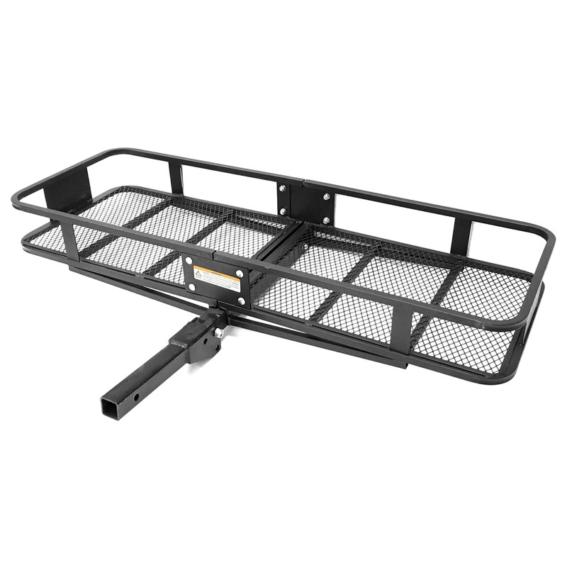 MaxxHaul 70103 500 lb. Capacity Steel Hitch Mount Folding Cargo