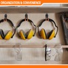 HUPBIPY Heavy Duty Garage Hooks 6 Pack, J Shaped Hanger,