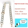 Hibate Bag Strap 3.8 cm Wide Bag Straps for Changing