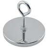 Master Magnetics RB100EB Magnetic Hook, Round Base Magnet Fastener with