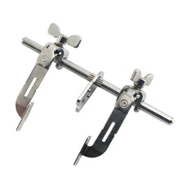 Blooy - Double Guide Stitch Ruler For Industrial Single Needle Lockstitch Sewing Machine Accessories Left Right Fabric Guide Parts