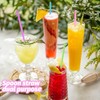 PEAPIN 10 Pieces Slush Straws, Colored Straw Spoon 2 in
