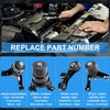 DOFOCH Engine Motor & Trans Mount Set 4PCS Compatible with