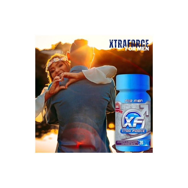 Xtraforce For Men Ingredientes Naturales Multivitaminico Hombre Salud Próstata Sana