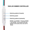 XMSJSIY RGB Led Dimmer Controller LED Strip Light Brightness Controller