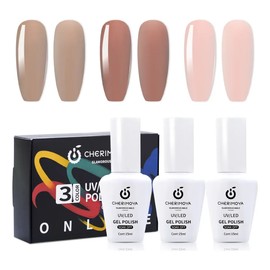 Kit Esmaltes Semipermanentes Gama De 3 Geles 15ml Cherimoya