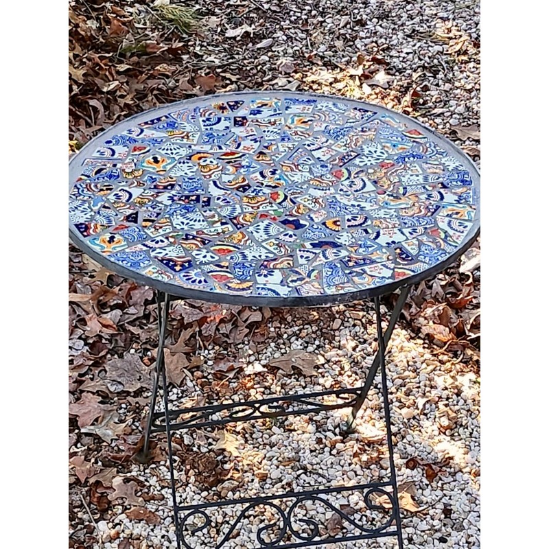 Broken Mexican Talavera Tiles Handmade Mix Designs 10 Pounds