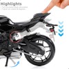 Risopen 1:12 Motorcycle Model Toy for Yamaha YZF-R1 1000R Metal