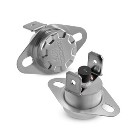 YGZICK 2 Pcs SRV230-0080 Manual Reset Snap Switch Fit for PelPro PP130 PP150 PP70 Quadra-Fire 1000 800 Pellet Stove