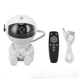 Star Projector Astronaut Projector RGB Light USB Powered Remote Control Rotatable Light Projector for Bedroom Decor