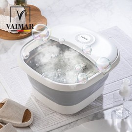 Weimar Care Zone PTC Heating Heater Foldable Bubble Foot Bath VMK-21A10G010 / 바이마르 케어존 PTC 가열히터 접이식 버블 족욕기 VMK-21A10G010