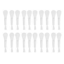 20pcs Sound Aid Cleaning Brush Waterproof Small Sound Amplifier Cleaner Brush White