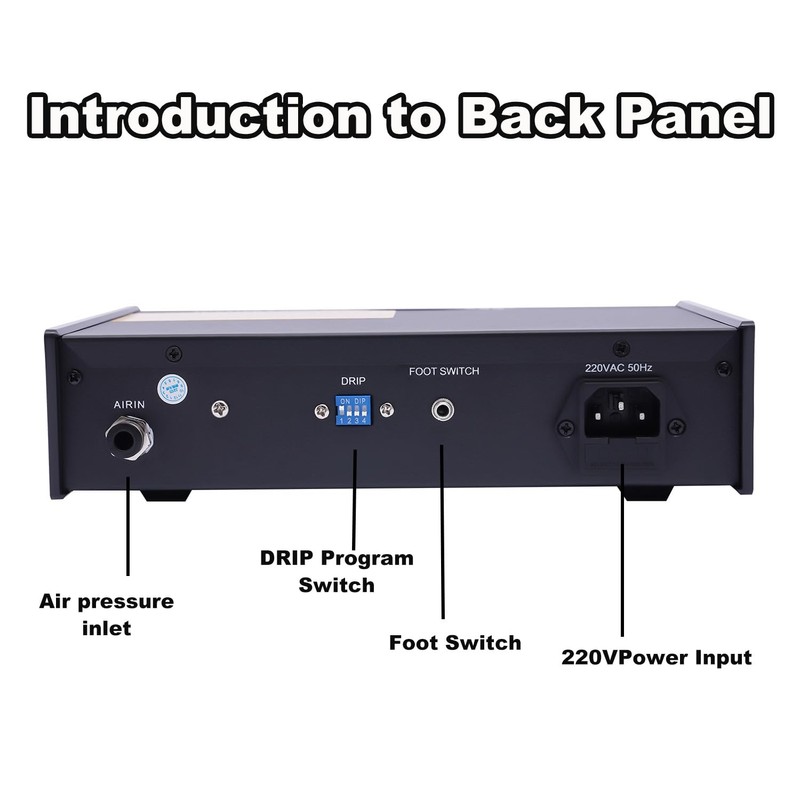 Automatic Glue Dispenser Machine，110V AC, 60Hz Solder Paste Controller Glue