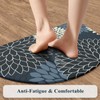 KIMODE Half Circle Kitchen Mats for Floor Cushioned Anti Fatigue,Semi