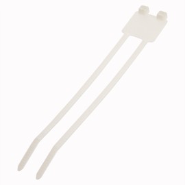 Panduit PL2M2S-L Marker Cable Tie, Wrap, Standard, Nylon 6.6, 7.4-Inch Length, Natural (50-Pack)