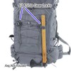 VANQUEST ELASTO Cerraduras de Engranaje (Paquete de 2), Gris Wolf