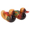 Mandarin Ducks Pair, 2Pcs Chinese Mandarin Ducks Feng Shui Figurine