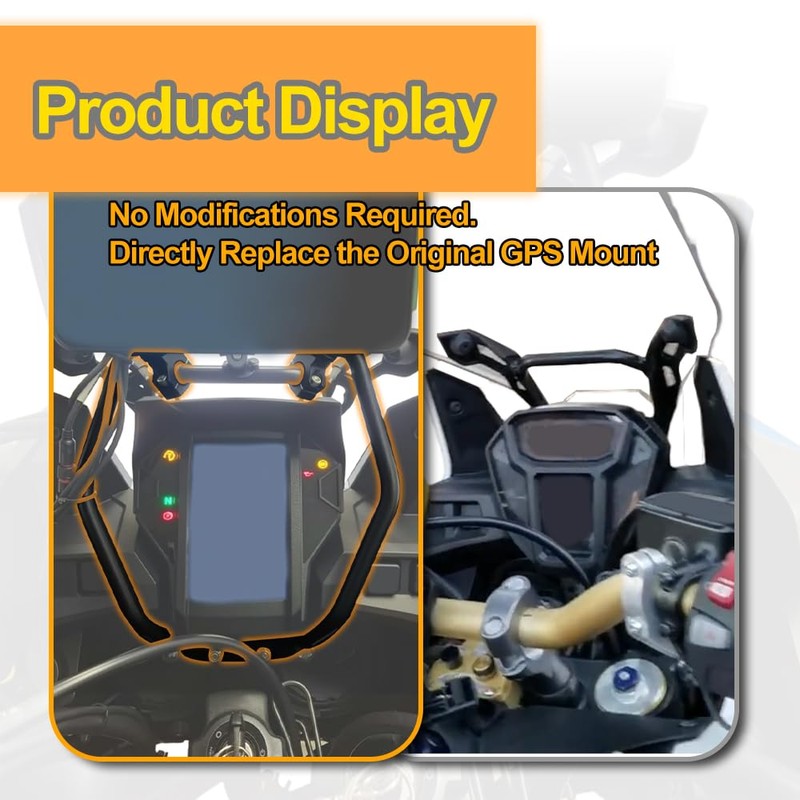Windscreen Brace GPS Mount Fit for Africa Twin 2016-2019