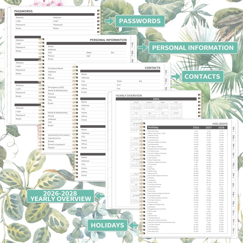 2026-2027 Monthly Planner - Planner/Calendar 2026-2027, Jan. 2026 - Dec.