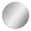 Acrylic Mirror PLEXIGLAS Plastic Sheet Round Circle DISC - 11 1/2" Diameter X 1/8" Polished Edges