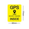 8 Pcs GPS Security Tracker Inside Stickers GPS Tracking Sticker