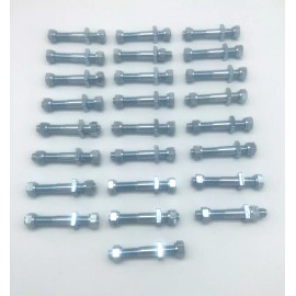 East Penn/Deka 25 Top Post Battery Double Threaded Terminal Bolts 5/16-18" For Add On Accessory