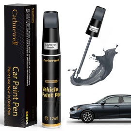 Gray Touch Up Paint for Cars, Auto Car Paint Touch Up Paint Pen for Deep Scratches, Car Scratch Repair Pen, Quick and Easy Solution to Repair Minor Automotive Scratches (Cosmic Iron Metallic)