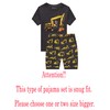 Family Feeling Baby Boys Excavator Pajamas Short Sets 100% Cotton