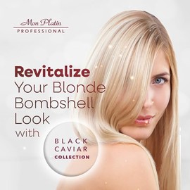 Mon Platin Natural Silk Therapy Total Blonde Shampoo for Blonde Hair 500ml/7 fl.oz